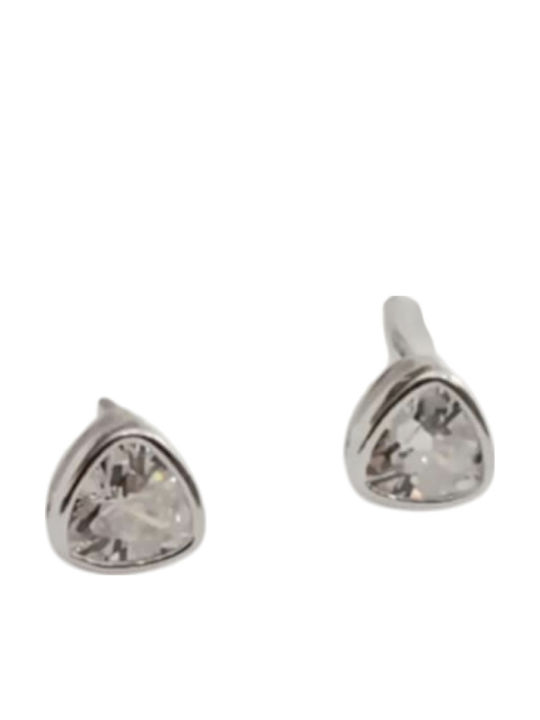 Ohrringe aus Silber mit Steinen