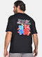T-shirt Μαύρο