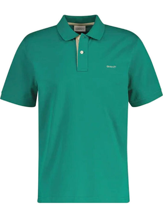 Gant Polo Μπλούζα Πρασινο