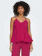 Women's Sleeveless Blouse Fuchsia
