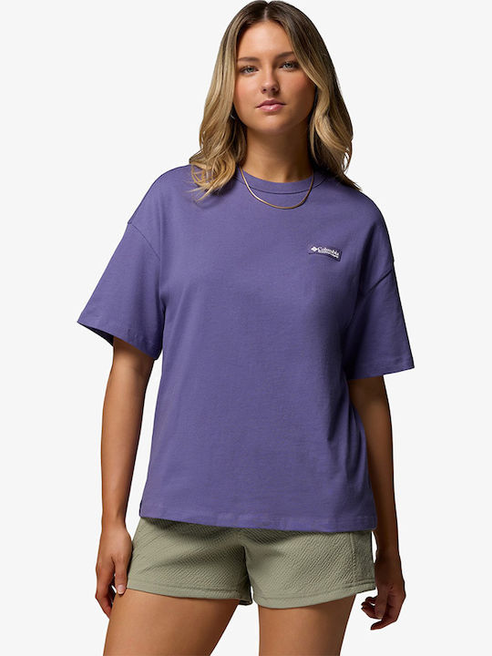 Women's Hiking T-shirt Purple
