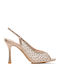 Sandals with Strass Gold