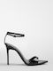 Patent Leather Black Sandals