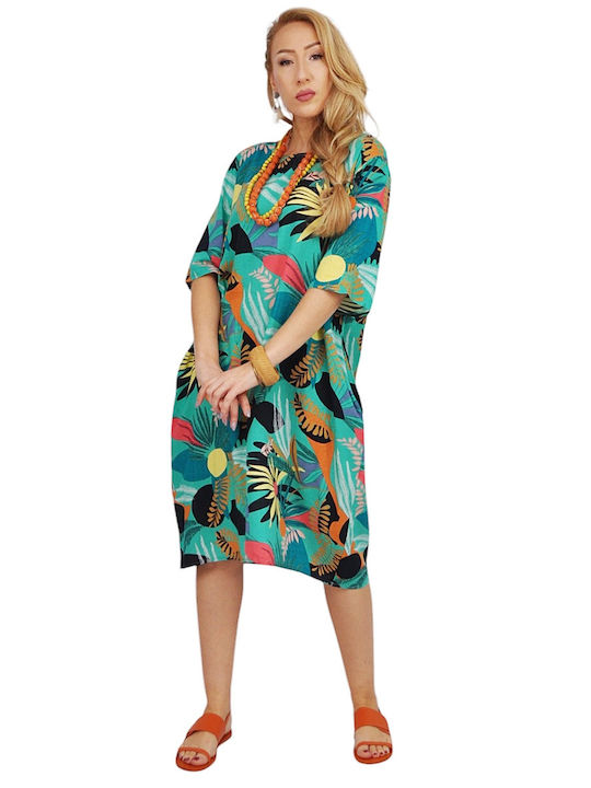 Kalimera Clothing Athens Рокля За Всеки Ден Зелен