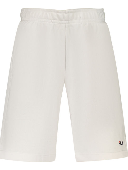 FILA Fam0877_bi10001 Ανδρική Βερμούδα Λευκή