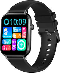 Colmi C28 Smartwatch με Παλμογράφο (Μαύρο)