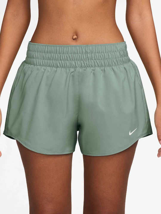 Nike One Γυναικείο Αθλητικό Σορτς Dri-Fit Br Green