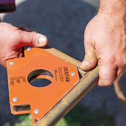 Angular Welding Magnet 45° 90° 135° Magnetic Force 34 Kg