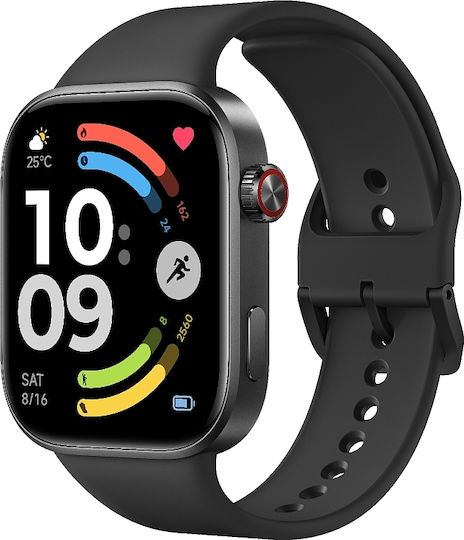 Xiaomi Redmi Watch 6 Aluminum 46mm with Heart Rate Monitor Obsidian Black