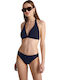 Bikinihosen Slip Schwarz