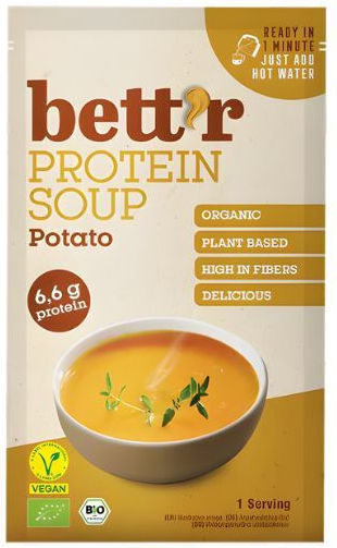 Supă Proteică de Cartofi 8 Bucăți 30g Bettr Bio