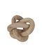 Wooden Beige Knot 15x2.5x10cm 819-01698 Estheti 819-01698