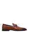 Men's Loafers In Tabac Brown Colour