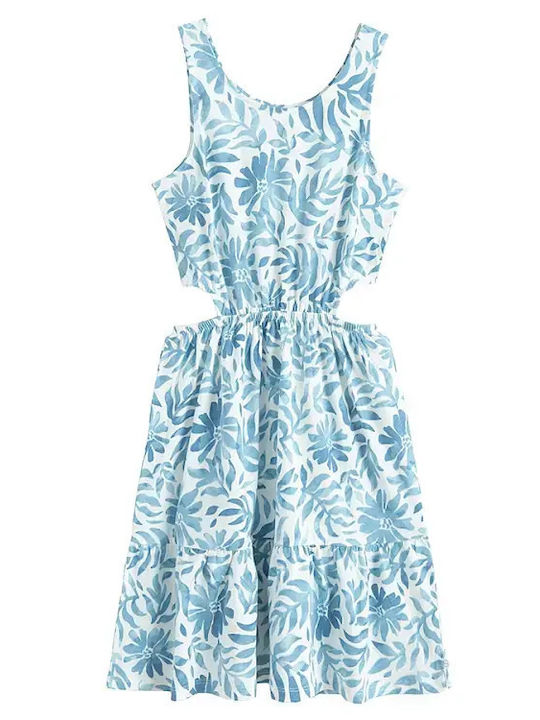 Girls Dress Sleeveless White