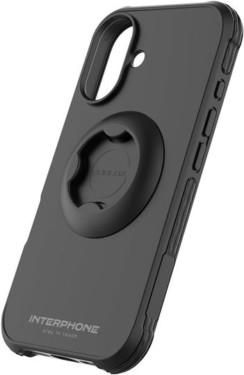 Interphone Quiklox Θήκη Κινητού Apple iPhone 16 για Βάση Στήριξης Μοτοσυκλέτας