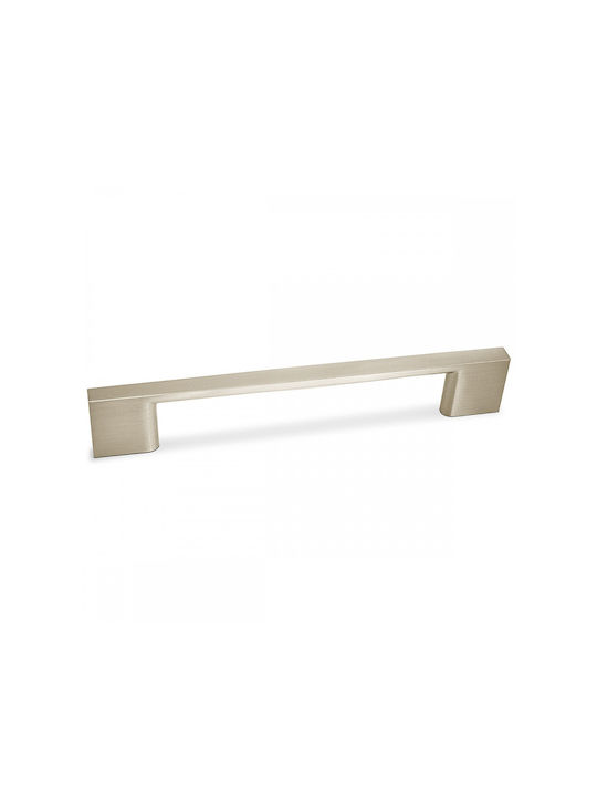 Conset Furniture Handle from Metallic Nickel Matte with Hole Centers 160mm C1181-160S05S05