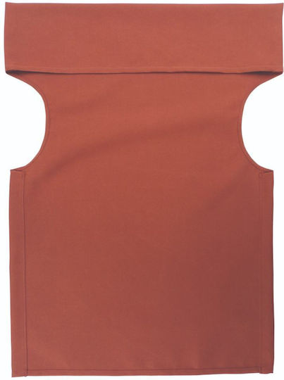 keleman Πανί Καρέκλας Σκηνοθέτη Terracotta 62x80εκ.