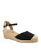 Women's Espadrilles In Black Colour
