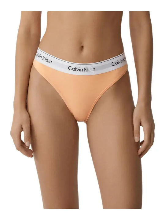 Calvin Klein Damen-Slips Brasil Peach Bliss