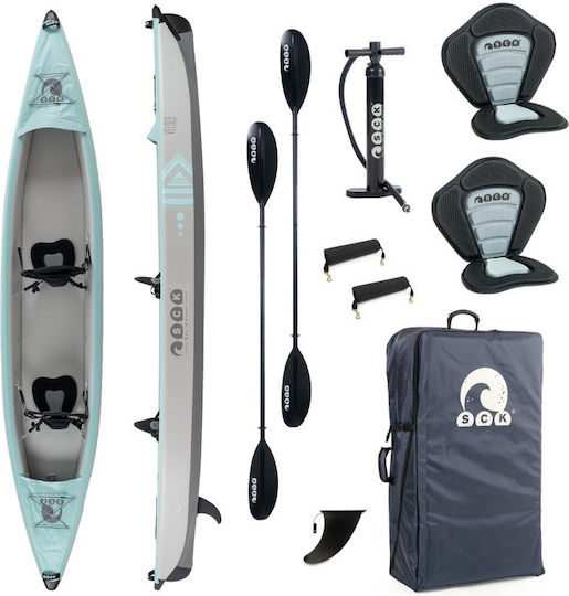SCK 0202-155091 Caiac De Plastic De Mare Pentru 2 Persoane Gri