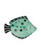Butlers Decorative Fish Made of Ceramic Material Coral 17x2cm