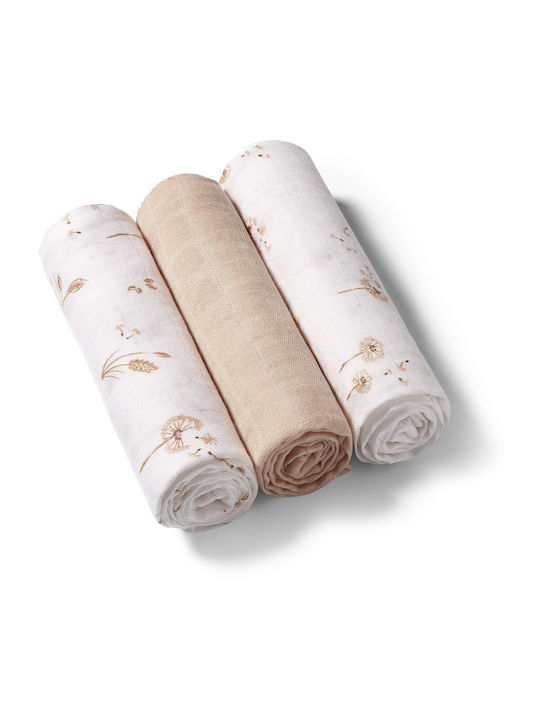 Babyono Πάνα Αγκαλιάς 70x70cm 3τμχ Babyono Πάνα Αγκαλιάς 70x70cm 3τμχ