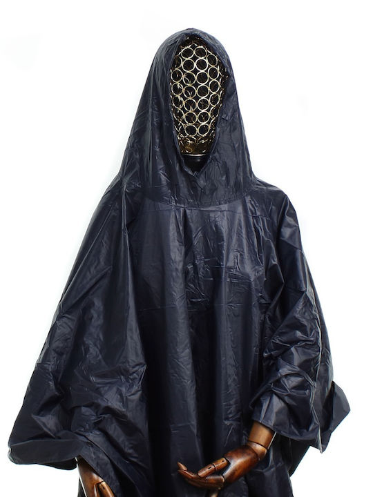 Raincoat Waterproof Material Snaps Buticcochet Navy Pel202