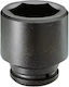 Facom Priză Pneumatic Hexagon Lungă cu Gazdă Cadru 1/2"