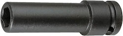 Facom Priză Pneumatic Hexagon Priză Lungă cu Ga...