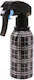Aluminum Spray Bottle Checkered Black