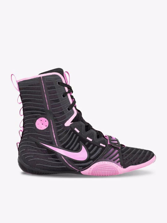 Nike HyperKO 3 Hohe Frauen Boxschuhe Schwarz