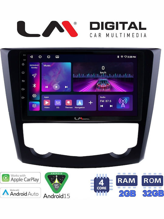 LM Digital Auto-Audiosysteme für Renault Kadjar 2015 Bluetooth USB Eingebautes Wi-Fi GPS Apple CarPlay Android Auto LM ZA4688 Notenblätter