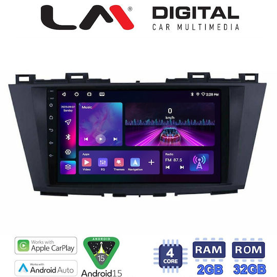 LM Digital Car Audio System for Mazda 5 2011 Bluetooth USB Wi-Fi GPS Apple CarPlay Android Auto