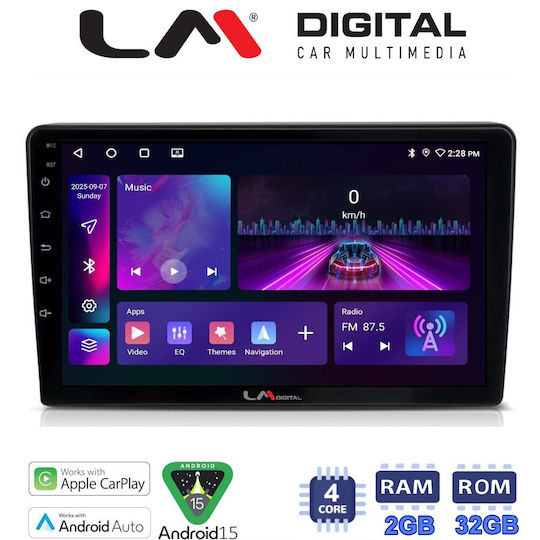 LM Digital Ηχοσύστημα Αυτοκινήτου για Alfa Romeo Giulietta 2014 (Bluetooth/USB/WiFi/GPS/Apple-Carplay/Android-Auto)