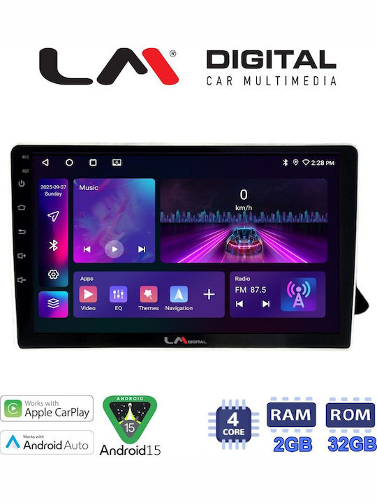 LM Digital Ηχοσύστημα Αυτοκινήτου για Audi A4 2008 > 2013 (Bluetooth/USB/WiFi/GPS/Apple-Carplay/Android-Auto)