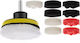 Set 12 Polishing Heads M10 8mm