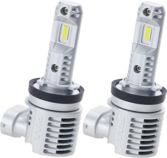 PIAA Car Lamp For Car And Motorcycle H11 / H8 / H9 / H16 LED 6000K Cold White 12V 34W