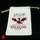 Bag Holding White Polyester Storage Transport Sack RPG Dungeons & Dragons Pathfinder Wargames