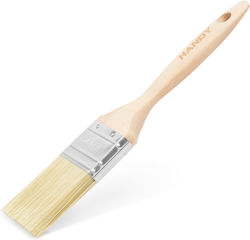 Pensulă Plat De Pictură 1.5 Inch 38 Mm Mâner Din Lemn Vopsea Lac Glazură Pereți Lemn