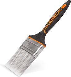 Pensulă Plat De Pictură 3 Inch 75 Mm Mâner Ergonomic Din Plastic Vopsea Lac Patină Pereți Lemn