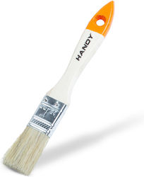 Silber Pinsel 25 Mm Holzgriff Waschbare Lackierung Lasur Fleck Silber Pinsel 25 Mm Holzgriff Waschbare Lackierung Lasur Fleck