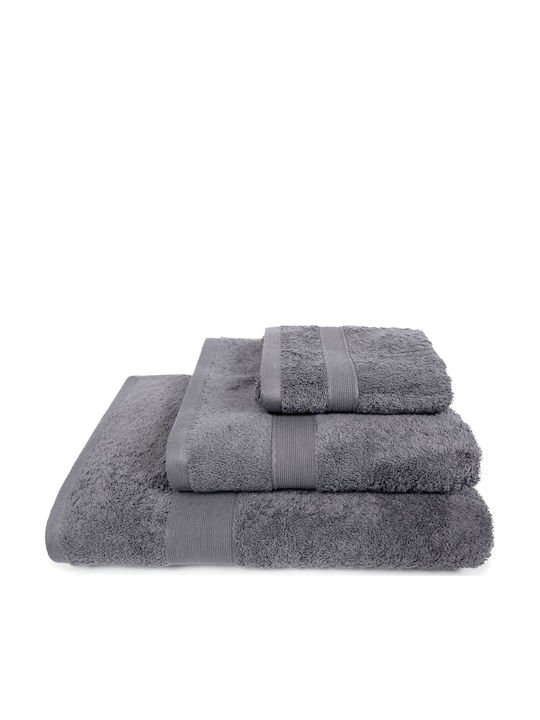 Biokarpet Naf Naf Bonjour Towels Dk Grey-50x100
