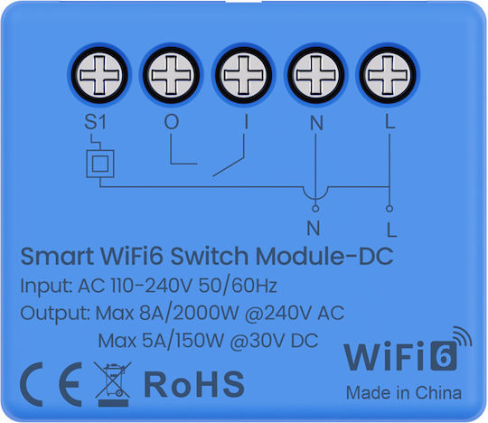Avatto Comutator Inteligent Wi-Fi 8A