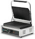 Fresh Gewerbliche Sandwichmaker mit Gusseisen Glatten Flächen und Gusseisen Riffelnden Flächen 2300W