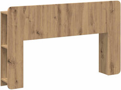 vidaXL Wooden Bed Headboard Brown
