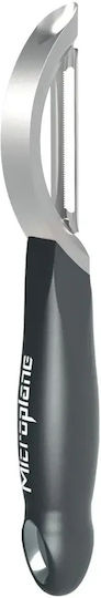 Microplane Peeler Cleaner for Fruits and Vegetables from Stainless Steel Microplane Peeler Cleaner for Fruits and Vegetables from Stainless Steel