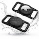 Techsuit Buddyguard Pet Collar Silicone Case for AirTag in Black Colour