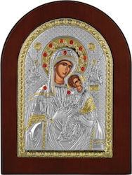 Prince Silvero Heiligenikone Panagia I Amolyntos Silber 15x21cm Ma-e1115-bx Prince Silvero Heiligenikone Panagia I Amolyntos Silber 15x21cm Ma-e1115-bx