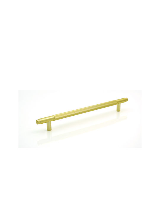 Handle Pull Cabinet-Closet Conset 17.2cm Hole Centers 16cm C1553 Dark Matte Gold