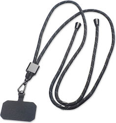 Vnc Black Mobile Phone Neck Strap